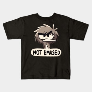 Not Emused Emu Bird Kids T-Shirt